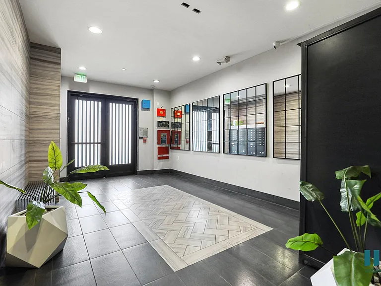 Lobby Entrance and Resident Package Locker
