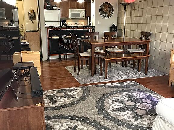 Dining room and kitchen 