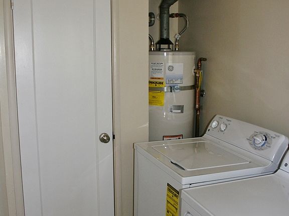 back entrance to unit