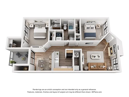 Floor plan Elm
