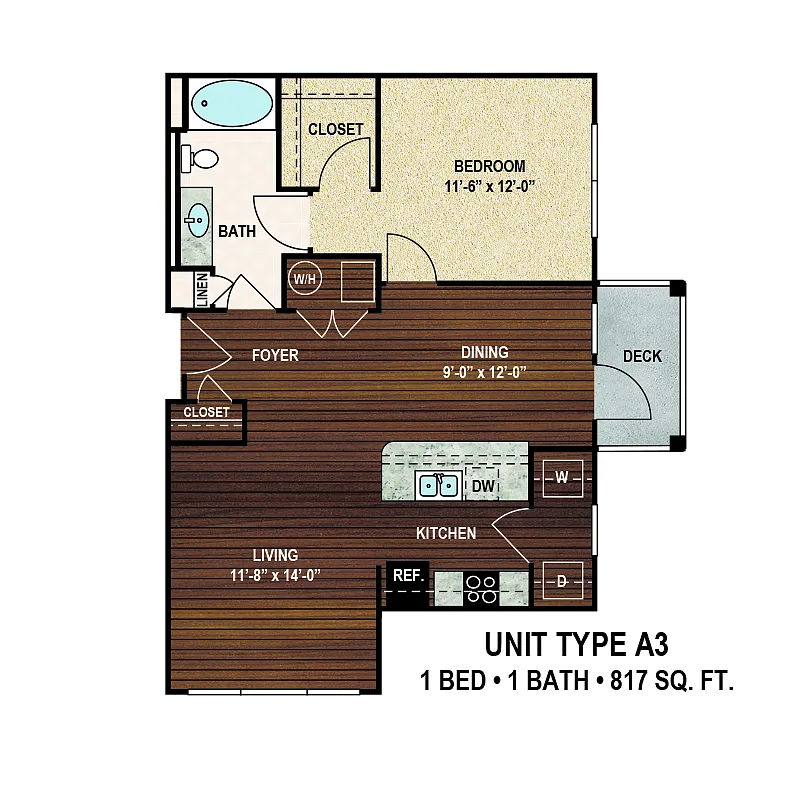 Floor plan Caribbean