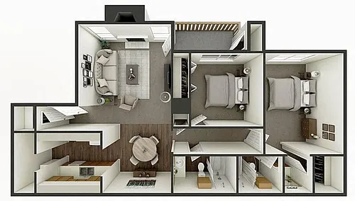 Floor plan The Willow