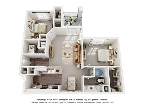 Floor plan Lavaca