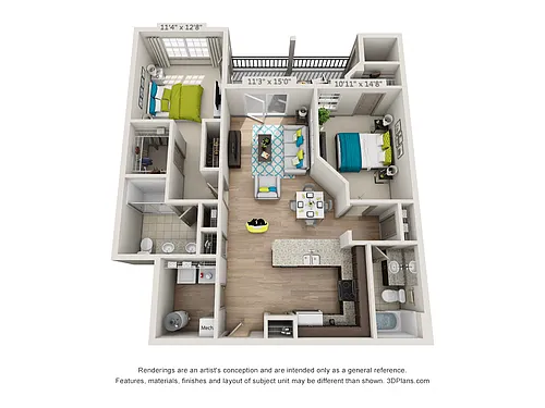 Floor plan The View