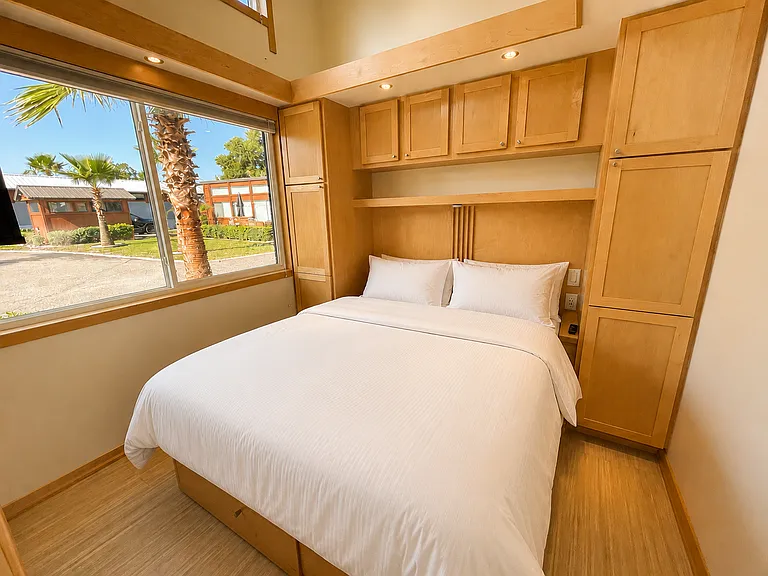 Double Closets, plus Extra Storage and USB Outlets