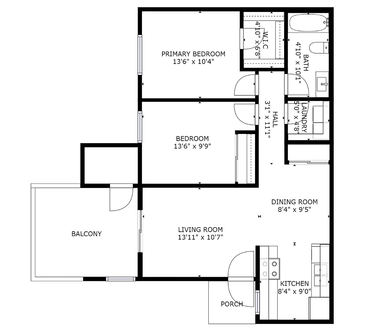 Floor plan 2X1