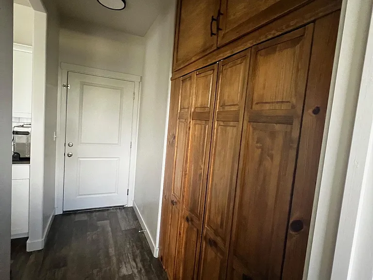 built in mud room storage