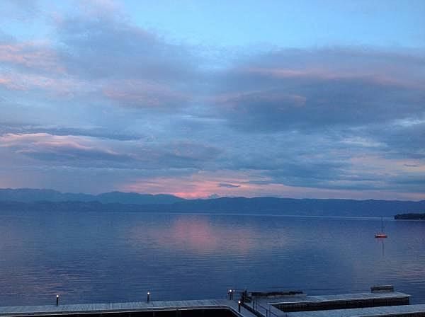 View from deck