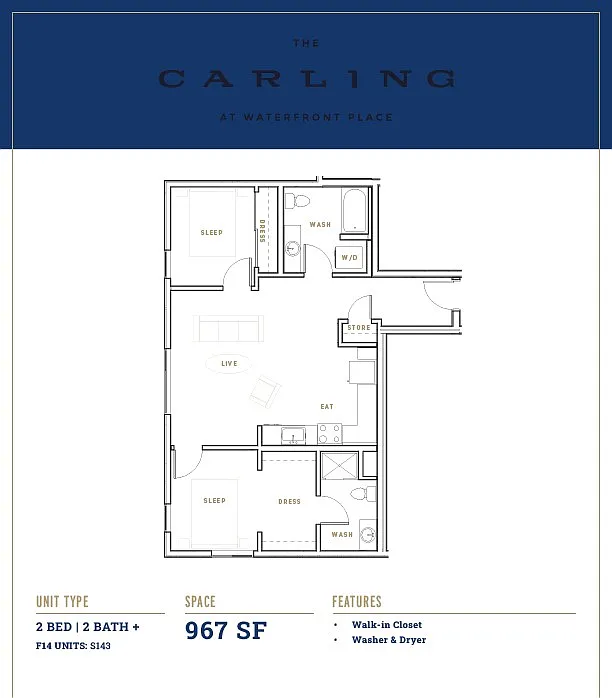 Floor plan F14