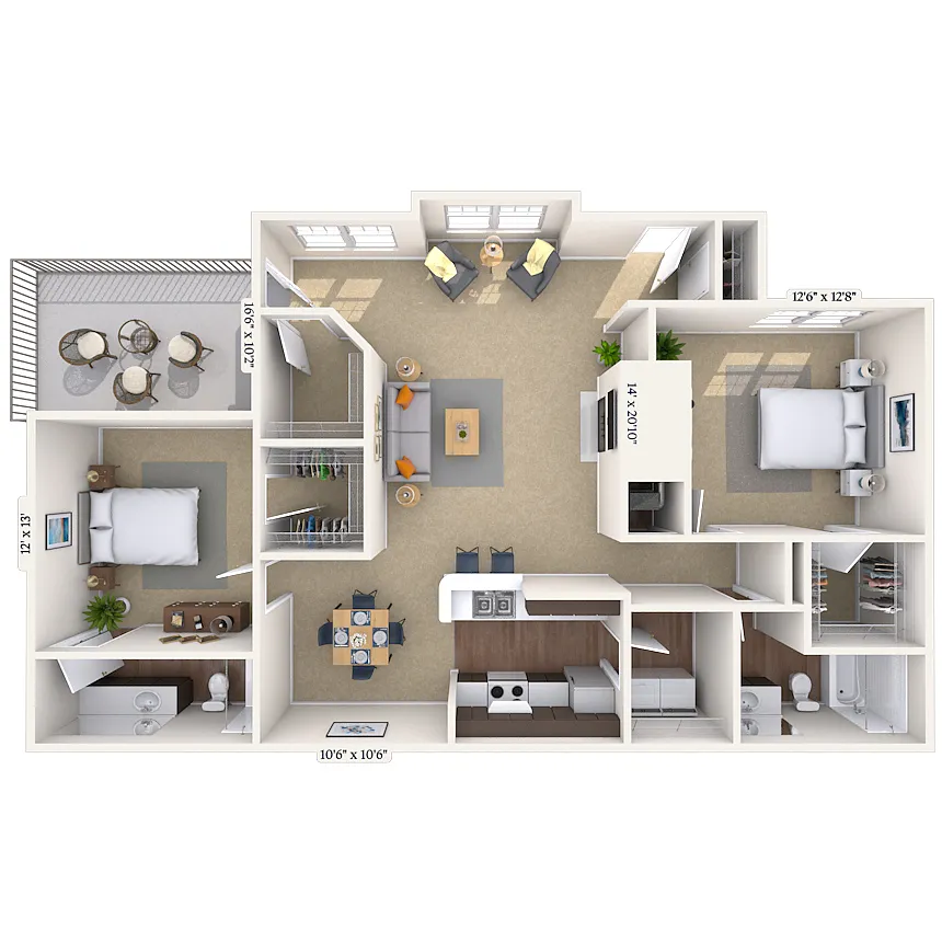 Floor plan 22B