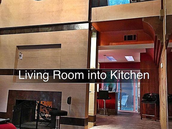 Double sided Working Fireplace, Wood Burning