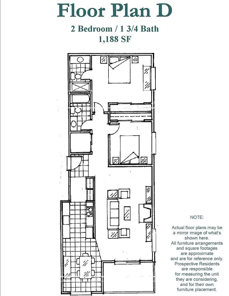 Floor plan Floor Plan D