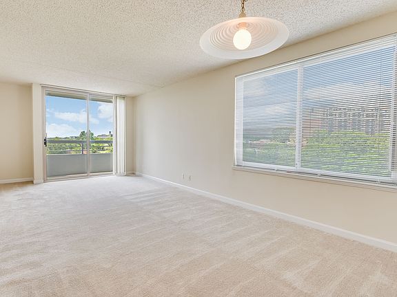 Apartment living and dining area