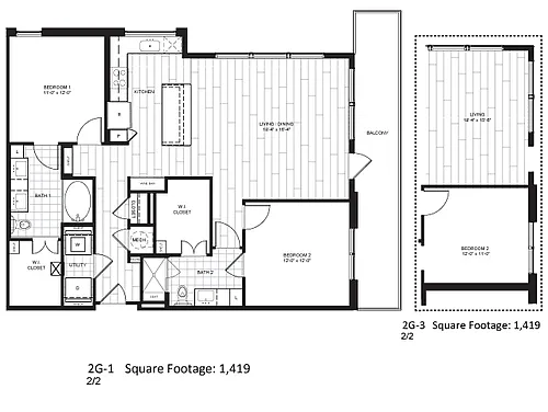 Floor plan B6 Classic