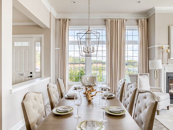 Dining area off great room