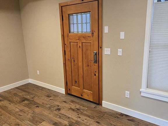 Front door to living room