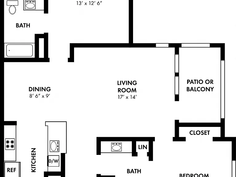 Falls Creek Apartments and Townhomes — Photo 30