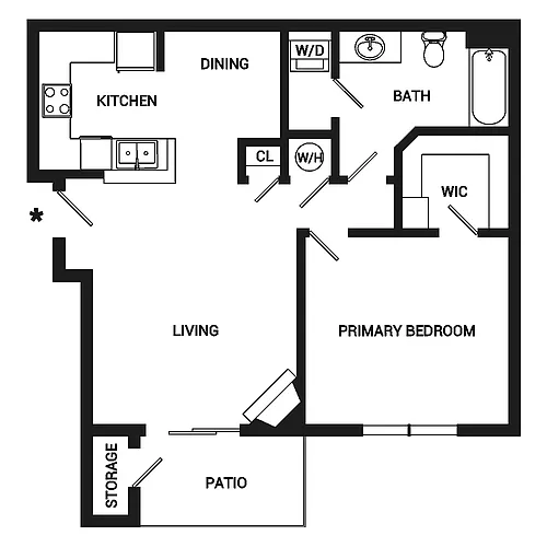 Floor plan Balmoral