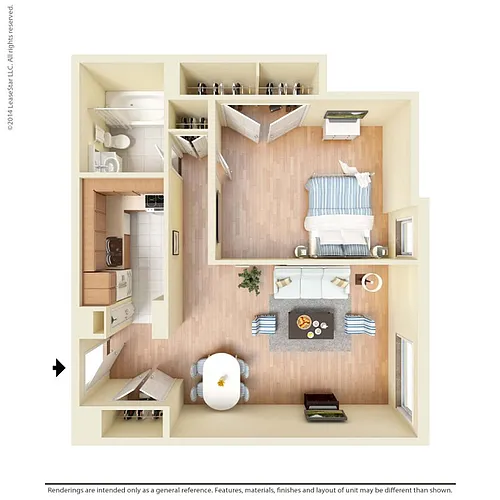 Floor plan The Beverly