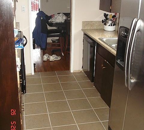 New Kitchen Floor, Countertops, & Dishwasher