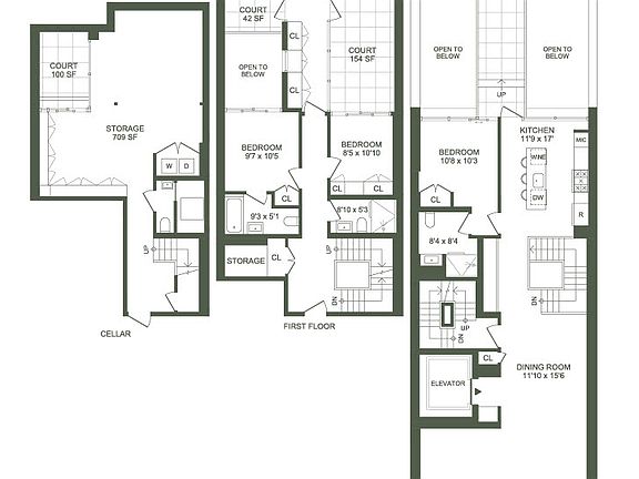 2nd image of 619 E 6th St #Res