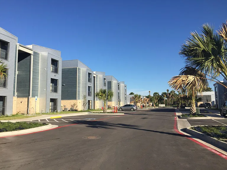 Surface parking lot