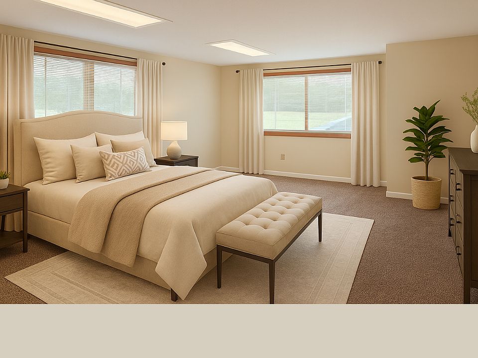 staged bedroom