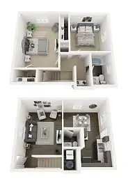 Floor plan 2 Bedroom