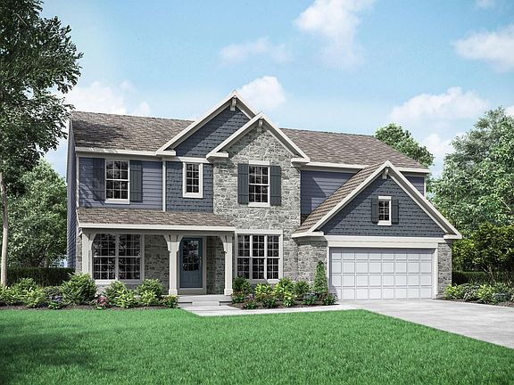 new home with front porch