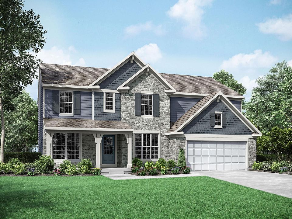 new home with front porch