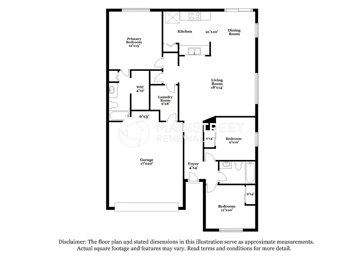 Floor Plan - 13147 N Becks Grove Ct