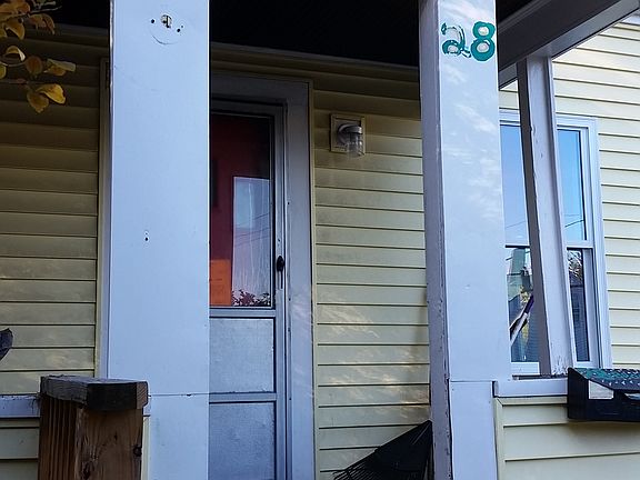 Covered front porch