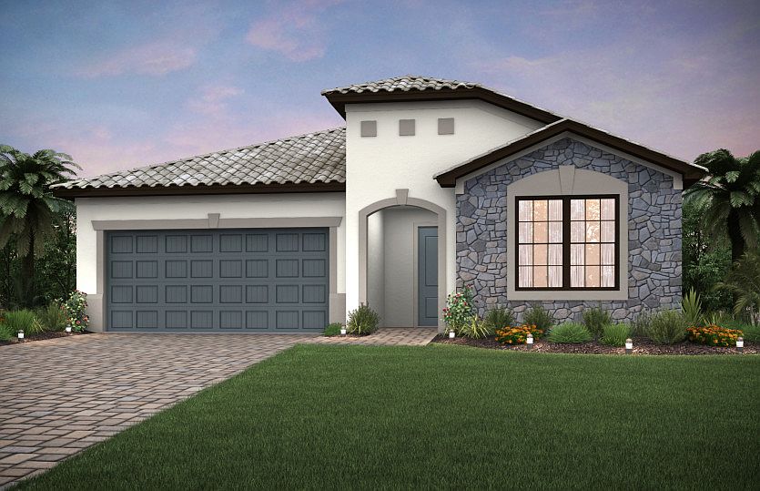 Exterior FM2B with stone