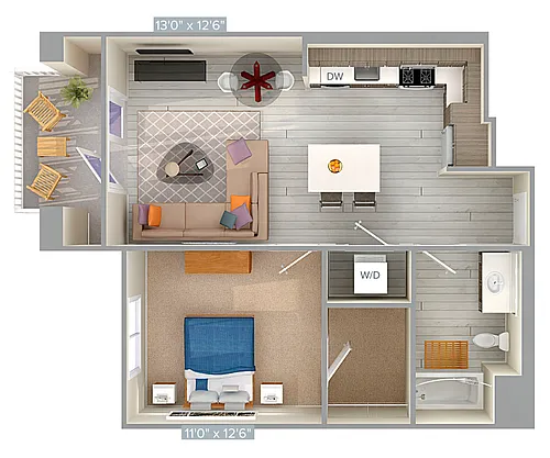 Floor plan A2-698