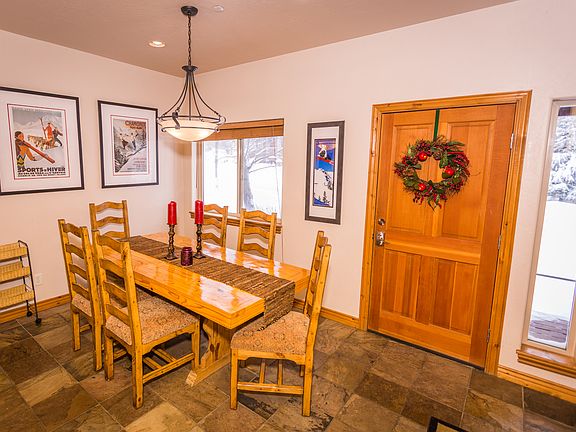 Dining table seats 8