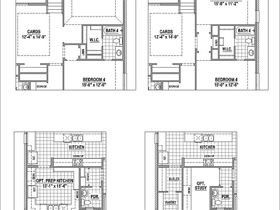 Plan 1644 Options 1