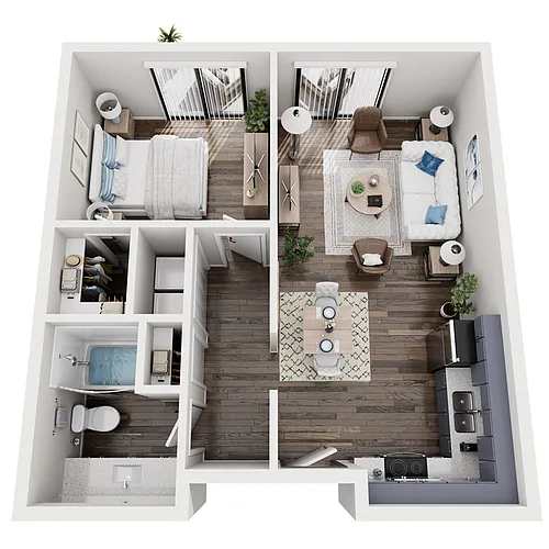Floor plan A1