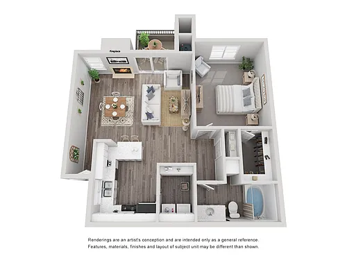 Floor plan The Arezzo