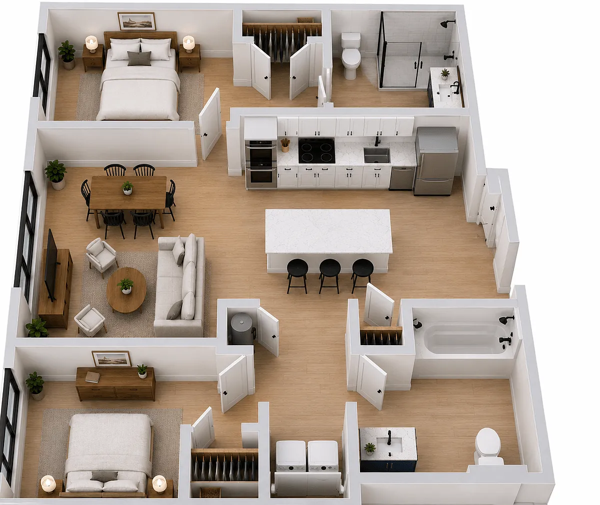 Floor plan 2B2