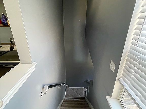 Staircase to upper level