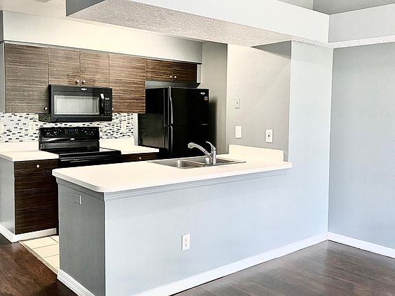 kitchen with all new appliances