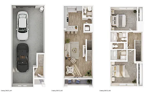 Floor plan 2X2 5A-T