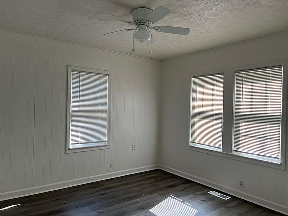 Bedroom with new fan