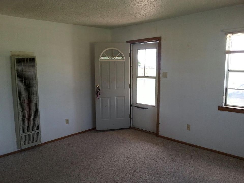 Front door in living area