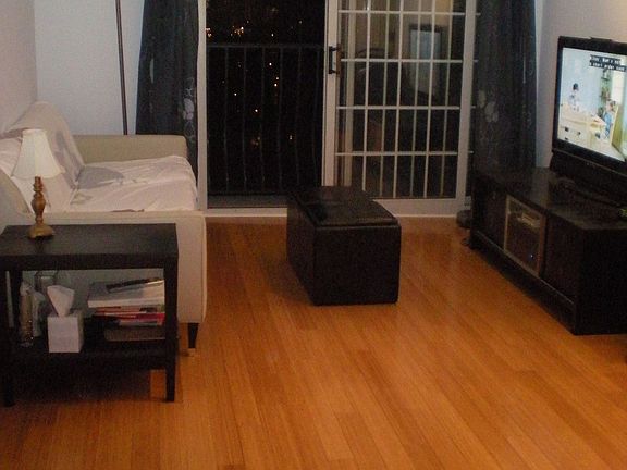 Living room, note the Bamboo floors