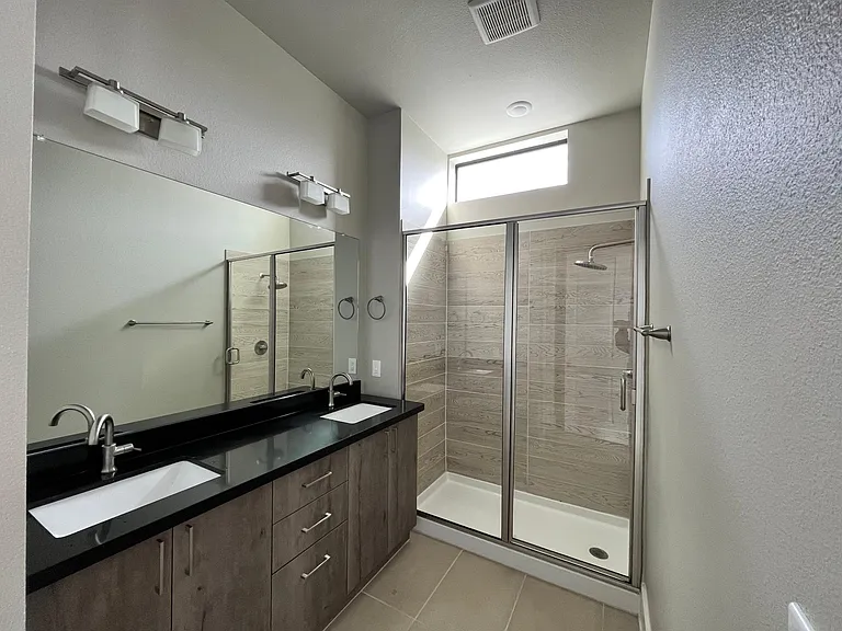 Primary bathroom.