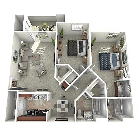 Floor plan B2