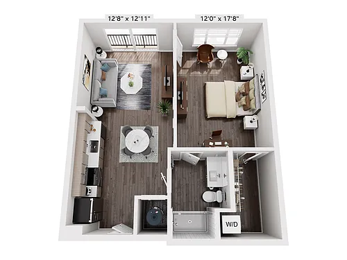 Floor plan 1B3