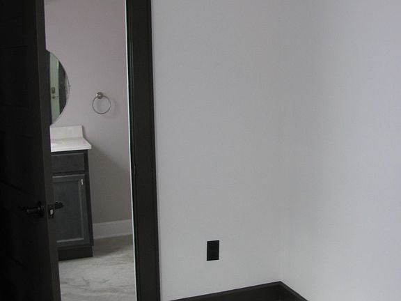 First floor study with door to powder room