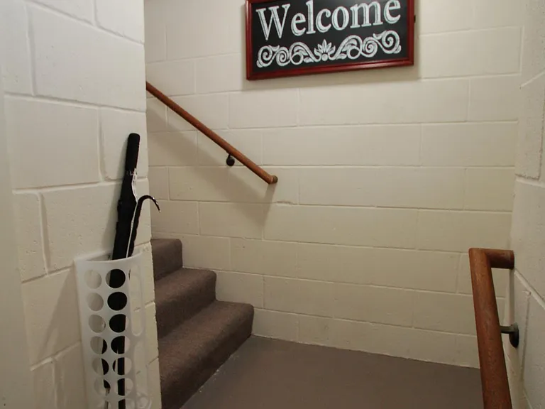 Entrance from Garage